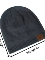 FlexElevate Winter Beanie Cap with Fur Lining