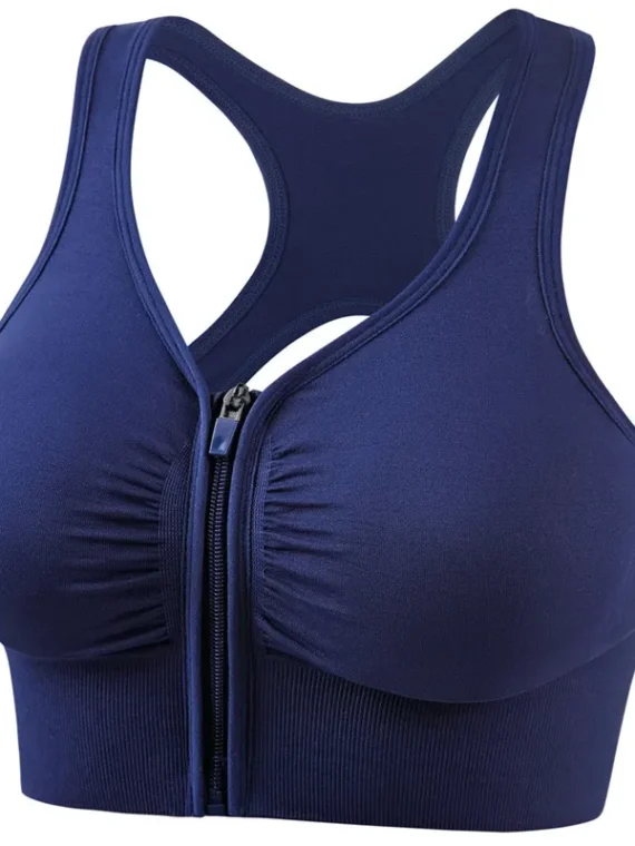FlexElevate Front Zipper Sports Bra