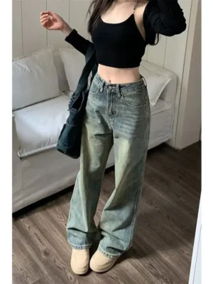 Vintage-90S-Baggy-Straight-Denim-Trousers-Female-Y2K-High-Waist-Loose-Wide-Leg-Jeans-Women-Streetwear-1