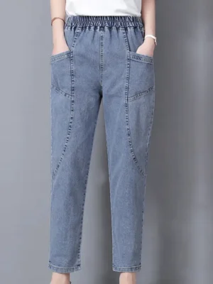 Vintage-High-Waist-Ankle-length-Blue-Jeans-Harem-Elastic-Denim-Pants-Large-Size-4xl-Woman-Jogger-1