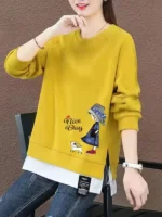 FlexElevate Vintage Tunic Long Sleeve Top