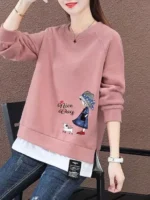 FlexElevate Vintage Tunic Long Sleeve Top