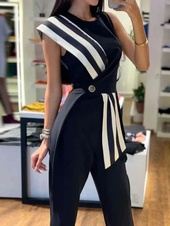 FlexElevate Office Chic Jumpsuit