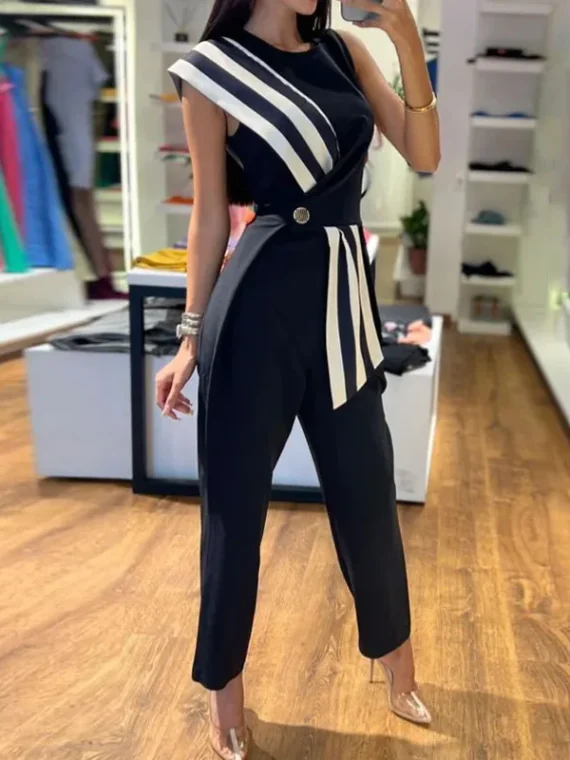 FlexElevate Office Chic Jumpsuit