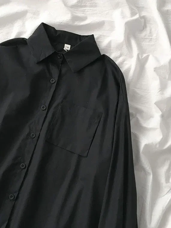 FlexElevate JK Preppy Style School Shirt