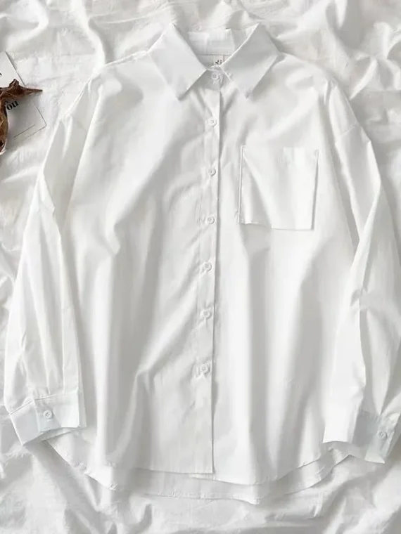 FlexElevate JK Preppy Style School Shirt