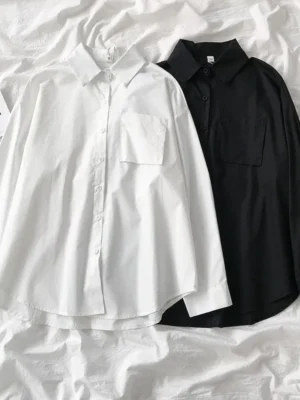 FlexElevate JK Preppy Style School Shirt