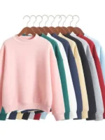 FlexElevate Sweet Korean O-neck Sweatshirt