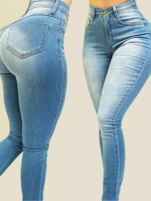 Woman-s-pure-color-jeans-denim-high-waist-jeans-street-play-cultivate-one-s-morality-pants-1