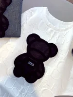 FlexElevate Women's Bear Jacquard T-Shirt