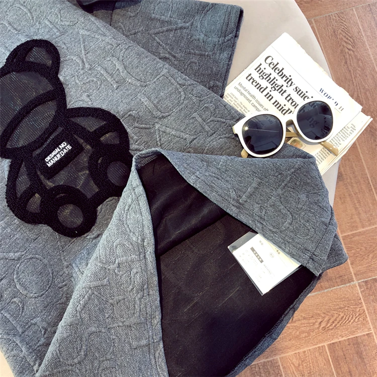 FlexElevate Women's Bear Jacquard T-Shirt