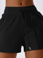 Flexelevate Women's Drawstring Design Casual Sports Shorts