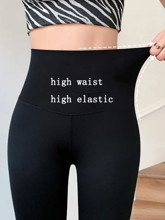 FlexElevate Slim High Waist Shark Flare Pants