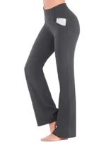 FlexElevate Women's Flared Wide-Leg Trousers
