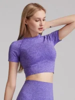 FlexElevate Seamless Yoga T-Shirt