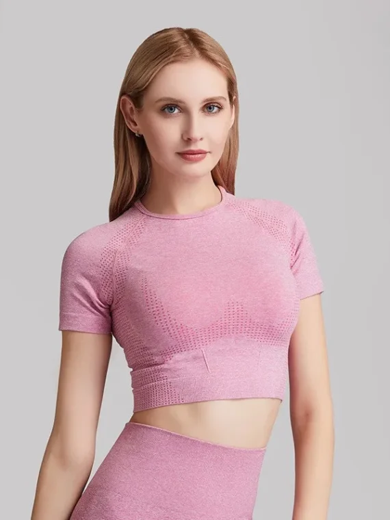 FlexElevate Seamless Yoga T-Shirt