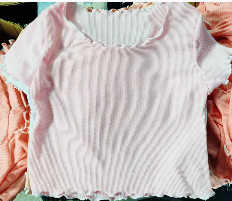 FlexElevate Off-Shoulder Knitting Crop Tops