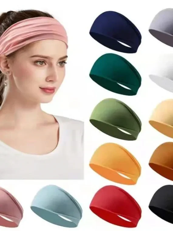 FlexElevate Solid Color Yoga Headband