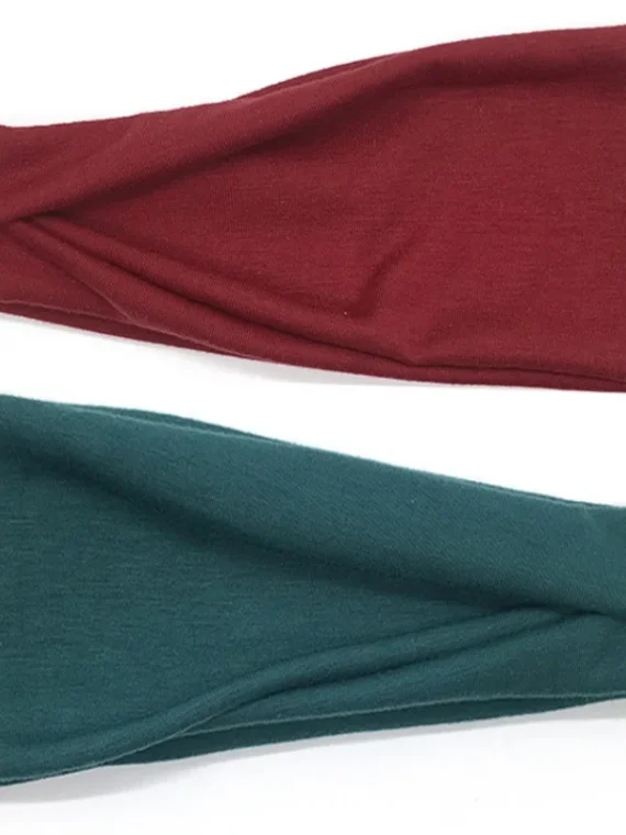 FlexElevate Solid Color Yoga Headband