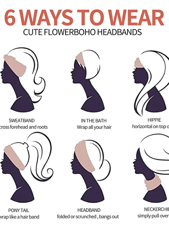 FlexElevate Solid Yellow Color Yoga Headband