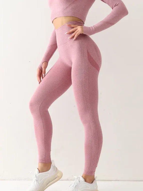 Flexelevate High Waist Seamless Yoga Leggings