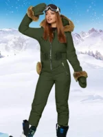FlexElevate Women's Winter Ski Jumpsuit