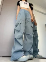 Flexelevate Y2K High Waist Cargo Pants