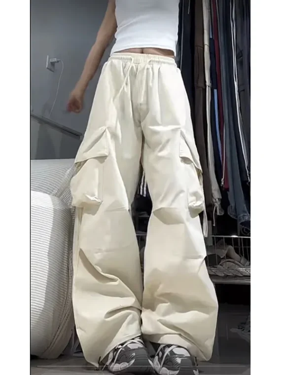 Flexelevate Y2K High Waist Cargo Pants
