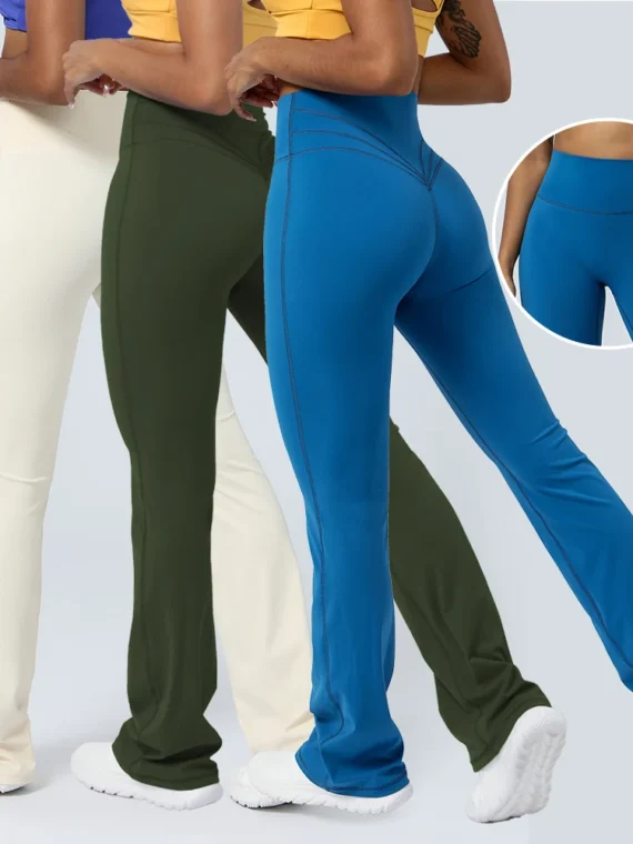Flexelevate Yoga Flare Leggings Buttock Lifting Edition