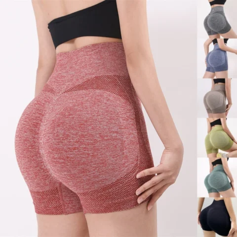 Flexelevate High Waist Yoga Lift Butt Shorts