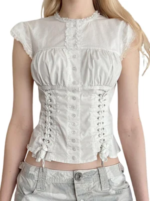 FlexElevate Women's Button Down T-Shirts