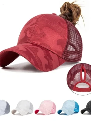 FlexElevate Women's Ponytail Baseball Cap