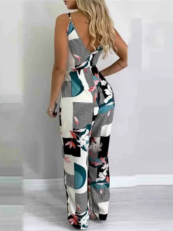 FlexElevate Floral Bliss Jumpsuit