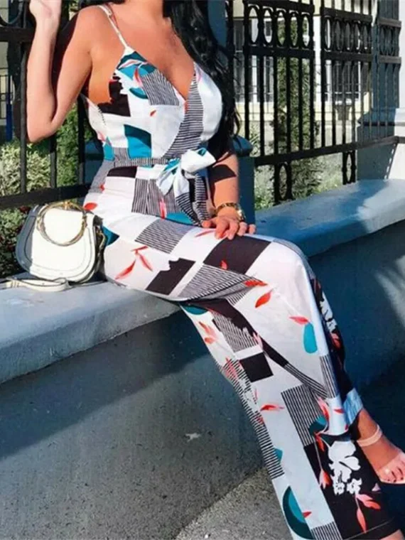 FlexElevate Floral Bliss Jumpsuit