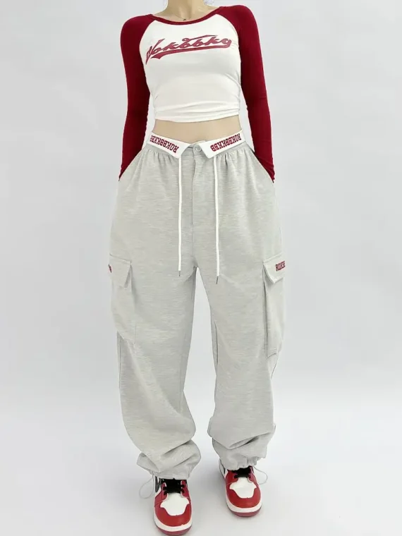 FlexElevate Y2K Baggy Cargo Pants