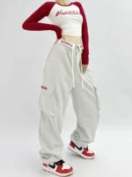 FlexElevate Y2K Baggy Cargo Pants