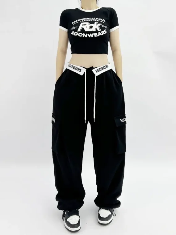 FlexElevate Y2K Baggy Cargo Pants