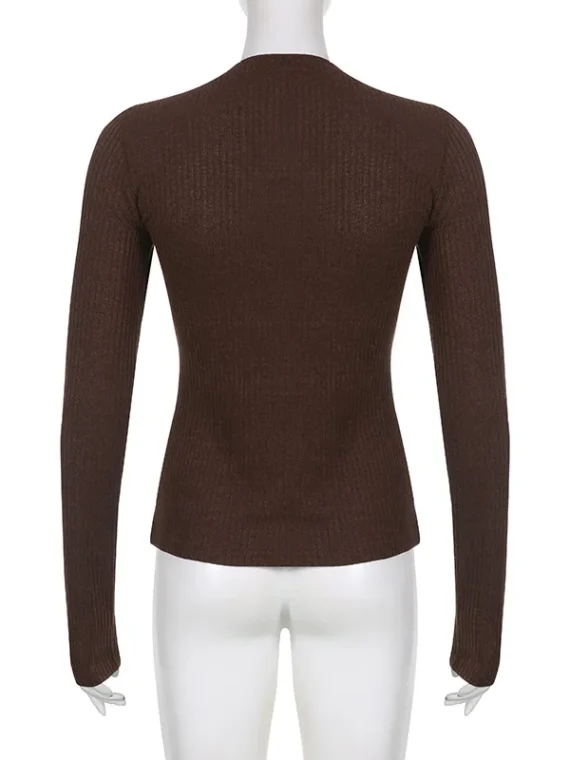 FlexElevate Y2K Lace Button T-Shirt