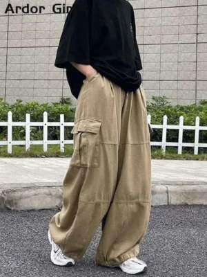 FlexElevate Y2K Streetwear Cargo Pants