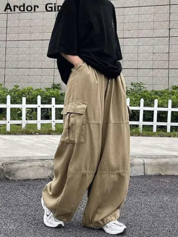 FlexElevate Y2K Streetwear Cargo Pants