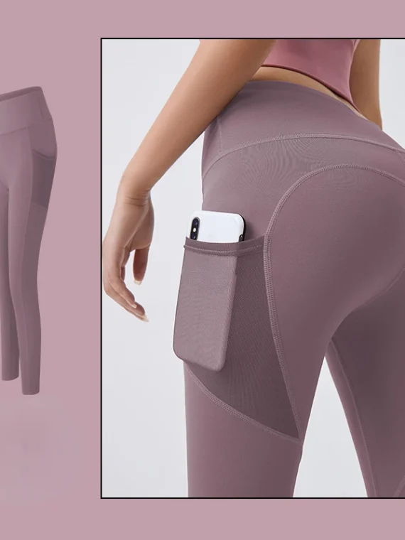 FlexElevate High Waist Yoga Pants with Pocket