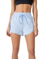 Flexelevate Women's Neon Elastic Yoga Shorts