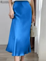 FlexElevate Elegant Solid Color Skirt