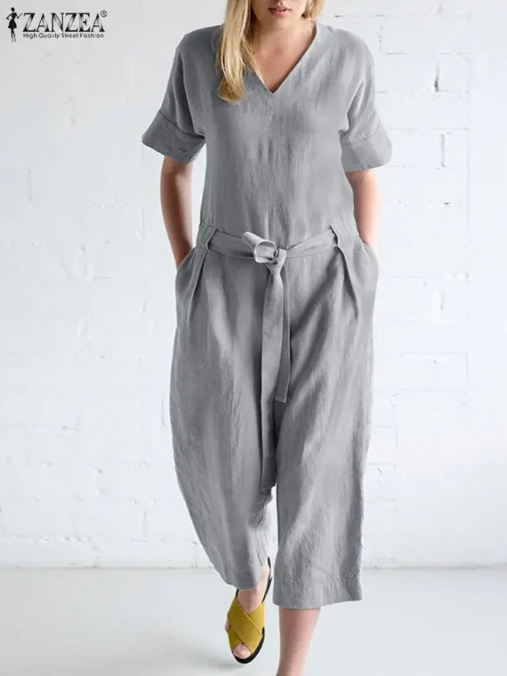 FlexElevate Summer Fashion Jumpsuit