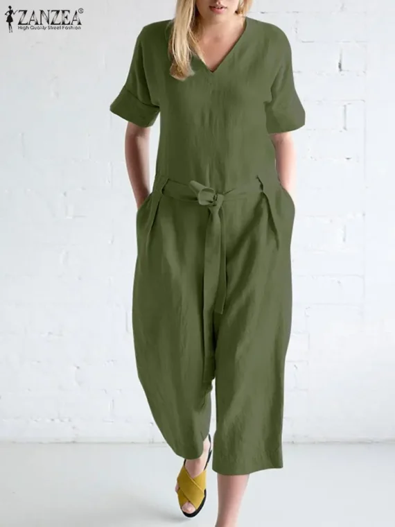 FlexElevate Summer Fashion Jumpsuit