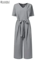 FlexElevate Summer Fashion Jumpsuit