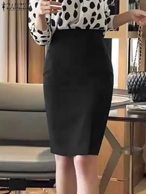 FlexElevate High Waist Bodycon Skirt