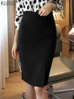 FlexElevate High Waist Bodycon Skirt