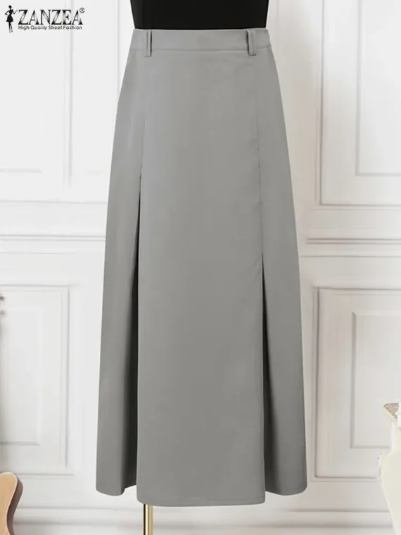 FlexElevate Pleated Maxi Skirt