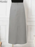 FlexElevate Pleated Maxi Skirt